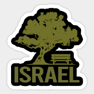 A Good Day - Israel Name Sticker
